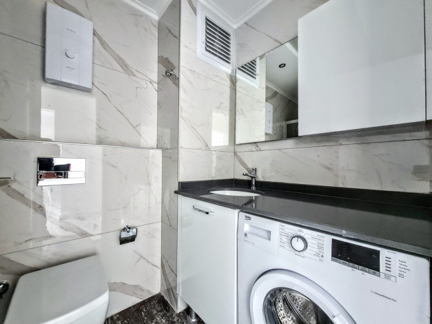 Три полностью меблированные квартиры 1+1 в 300 метрах от моря в Каргыджаке, 70 м2 - Ракурс 13