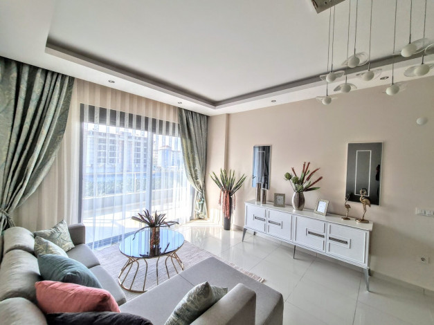 Три полностью меблированные квартиры 1+1 в 300 метрах от моря в Каргыджаке, 70 м2 - Ракурс 16