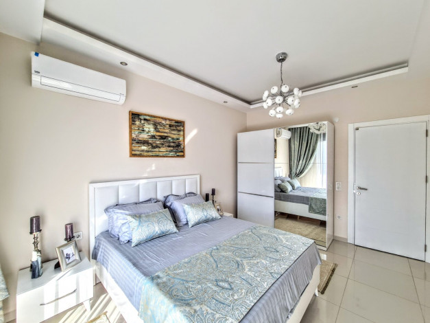 Три полностью меблированные квартиры 1+1 в 300 метрах от моря в Каргыджаке, 70 м2 - Ракурс 17