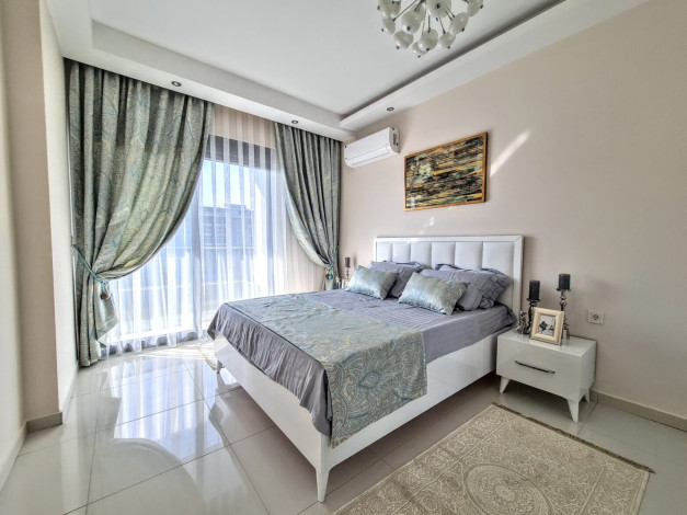 Три полностью меблированные квартиры 1+1 в 300 метрах от моря в Каргыджаке, 70 м2 - Ракурс 18