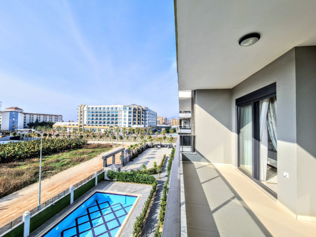 Три полностью меблированные квартиры 1+1 в 300 метрах от моря в Каргыджаке, 70 м2 - Ракурс 20