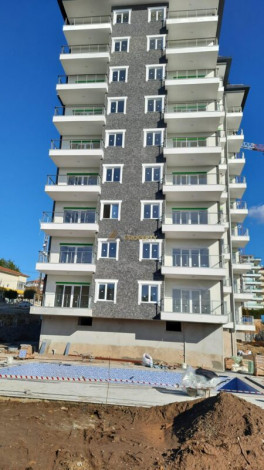 Квартира 2+1 с видом на море в новом доме в Авсалларе, 90 м2 - Ракурс 3