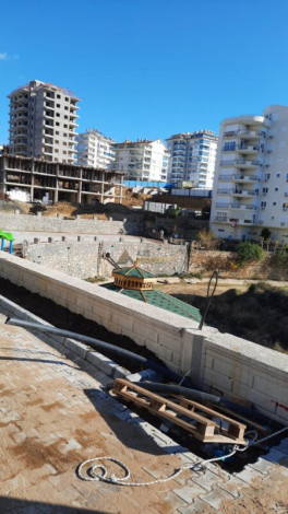 Квартира 2+1 с видом на море в новом доме в Авсалларе, 90 м2 - Ракурс 12