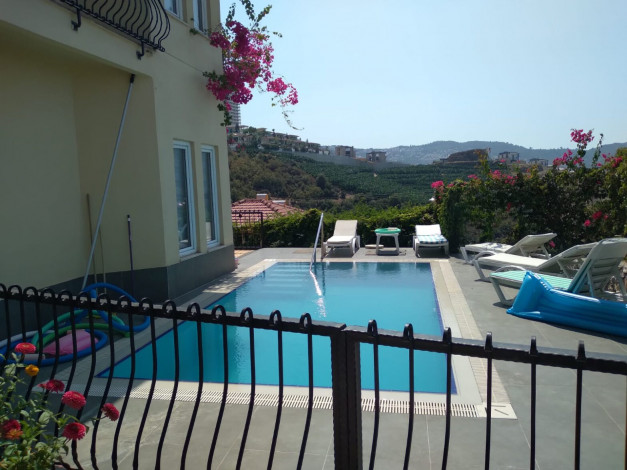 Двухэтажная вилла 3+1 в комплексе вилл в районе Каргыджак, 220 м2 - Ракурс 29