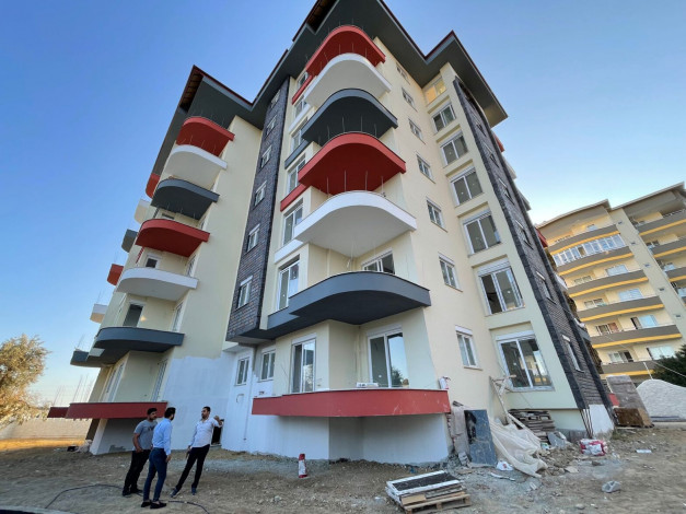 Квартира планировки 1+1 в новостройке в Авсалларе, 55 м2 - Ракурс 11