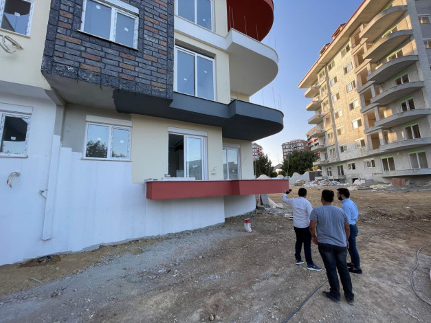 Квартира планировки 1+1 в новостройке в Авсалларе, 55 м2 - Ракурс 13