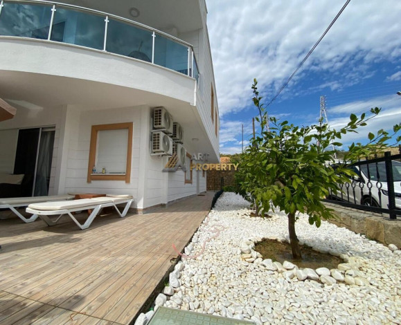 Дублекс 3+1 с выходом в сад с бассейном в Авсалларе, 220 м2 - Ракурс 6