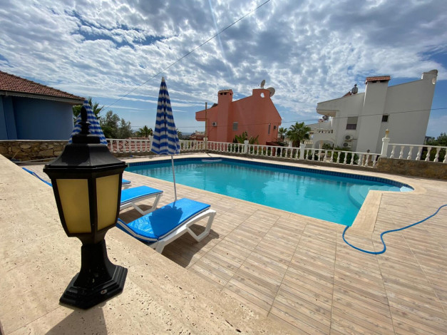 Дублекс 3+1 с выходом в сад с бассейном в Авсалларе, 220 м2 - Ракурс 8