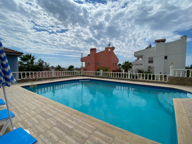 Дублекс 3+1 с выходом в сад с бассейном в Авсалларе, 220 м2 - Ракурс 9