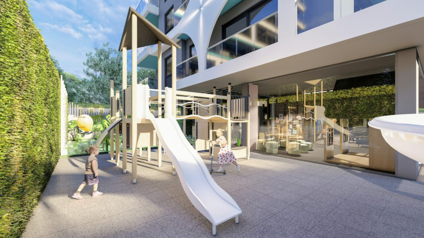 Просторная двухкомнатная квартира в комплексе с отельной инфраструктурой в районе Махмулар, 65 м2 - Ракурс 2