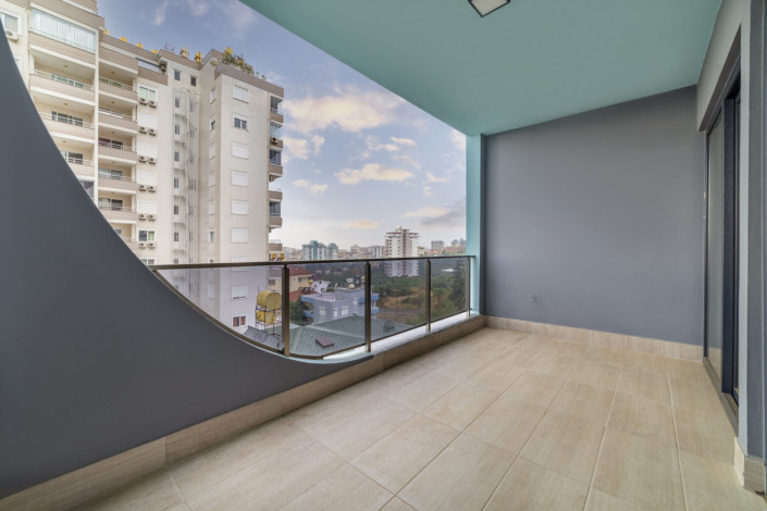 Просторная двухкомнатная квартира в комплексе с отельной инфраструктурой в районе Махмулар, 65 м2 - Ракурс 15