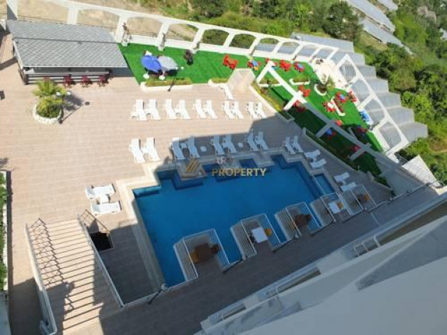 Недорогая квартира 1+1 с боковым видом на море и горы в Конаклы, 55м2 - Ракурс 2