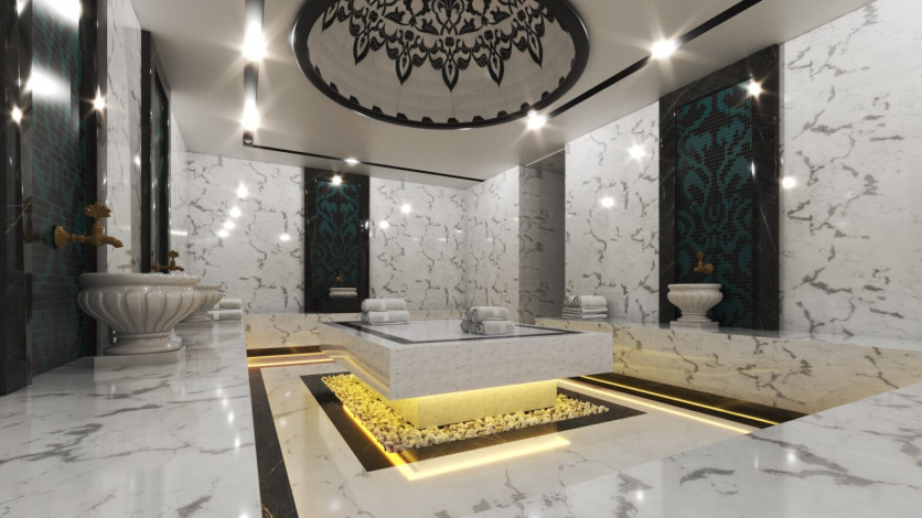 Новый проект на этапе строительства в районе Авсаллар, 51- 185 м2 - Ракурс 55