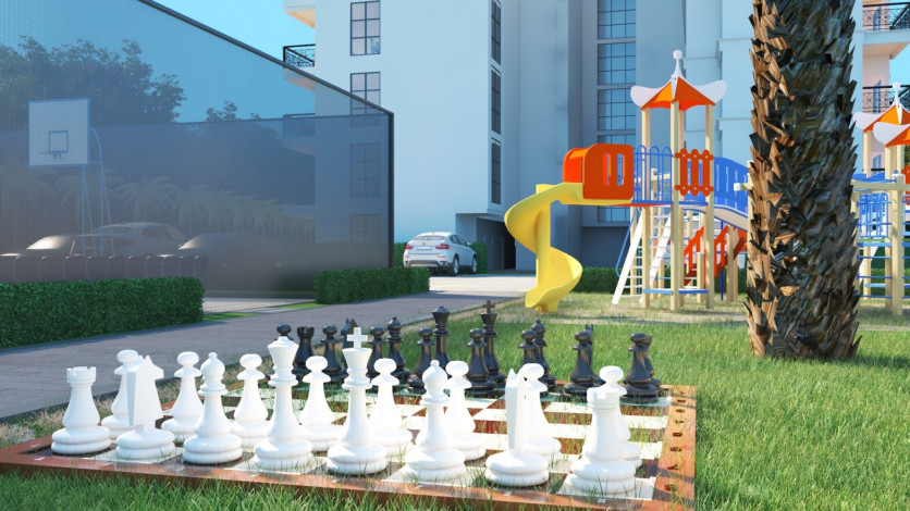 Новый проект на этапе строительства в районе Авсаллар, 51- 185 м2 - Ракурс 62