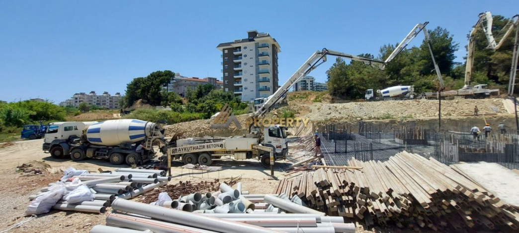 Новый проект на этапе строительства в районе Авсаллар, 51- 185 м2 - Ракурс 87