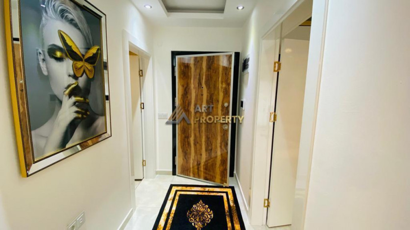 Полностью меблированная квартира 1+1 в 300 метрах от моря в Кестеле, 60 м2 - Ракурс 2