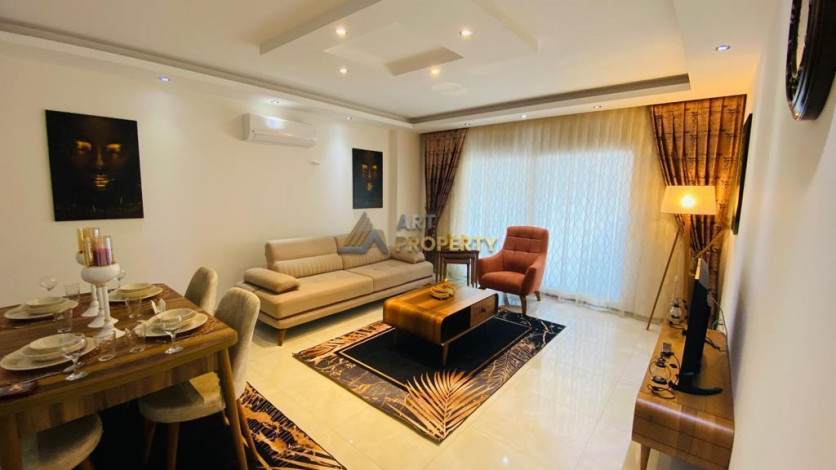 Полностью меблированная квартира 1+1 в 300 метрах от моря в Кестеле, 60 м2 - Ракурс 18