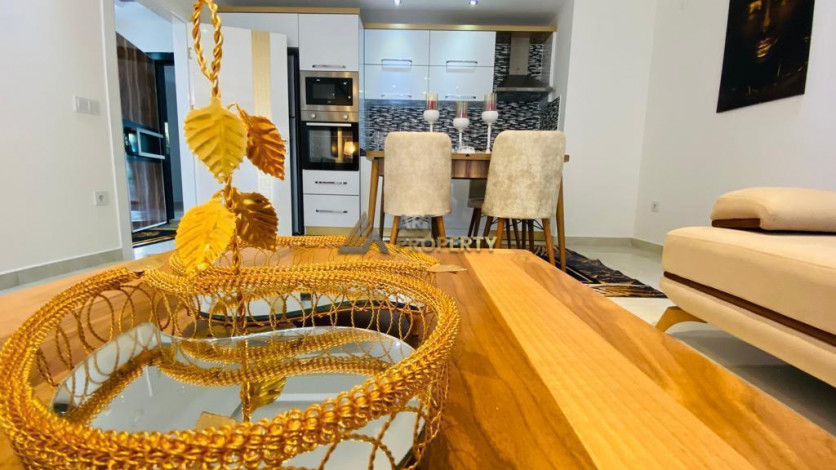 Полностью меблированная квартира 1+1 в 300 метрах от моря в Кестеле, 60 м2 - Ракурс 24