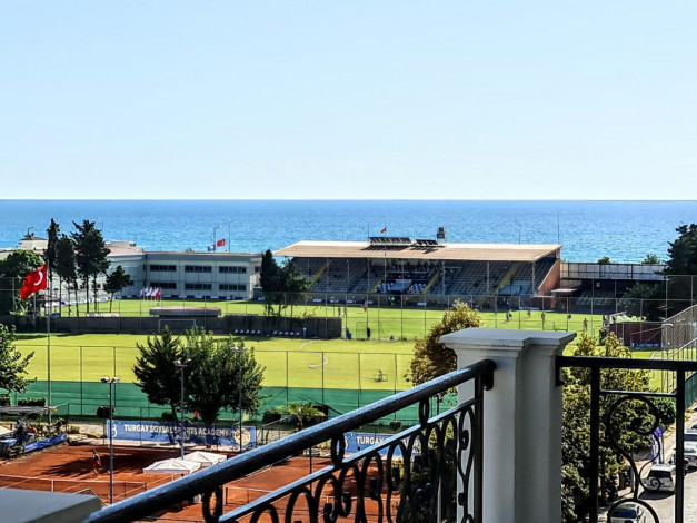 Квартира 2+1 с видом на море в одном из лучших комплексов Алании, 100 м2 - Ракурс 11