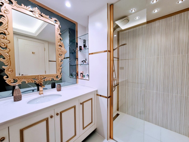 Квартира 2+1 с видом на море в одном из лучших комплексов Алании, 100 м2 - Ракурс 13