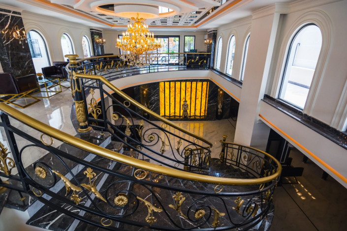 Квартира 2+1 с видом на море в одном из лучших комплексов Алании, 100 м2 - Ракурс 32