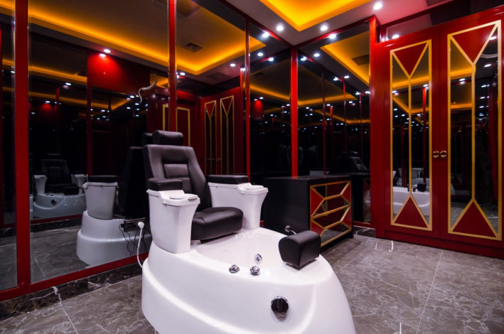 Квартира 2+1 с видом на море в одном из лучших комплексов Алании, 100 м2 - Ракурс 52