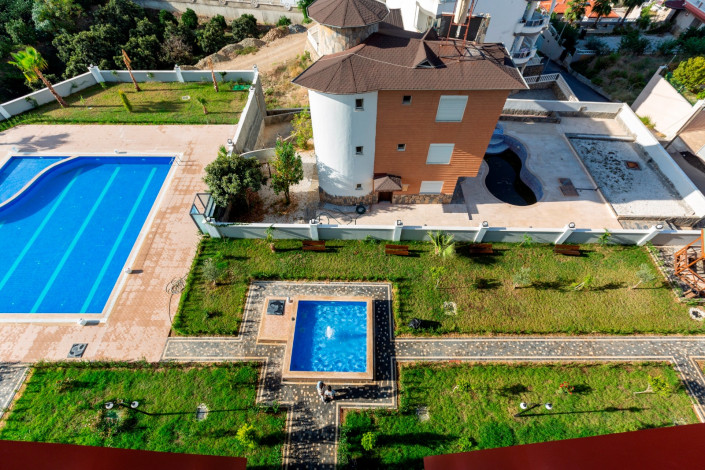 Квартира 4+1 с отдельной кухней в новом доме с развитой инфраструктурой, 180 м2 - Ракурс 14