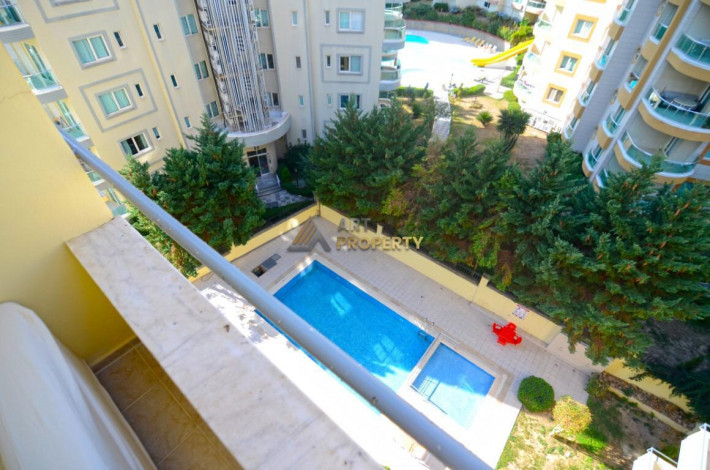 Полностью меблированная двухкомнатная квартира на 6 этаже в Махмутлар, 65 м2 - Ракурс 19