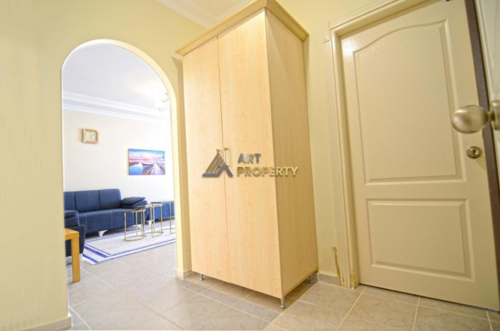 Полностью меблированная двухкомнатная квартира на 6 этаже в Махмутлар, 65 м2 - Ракурс 20