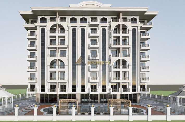 Двухкомнатная квартира с мебелью в центре города Аланья, 65 м2 - Ракурс 11