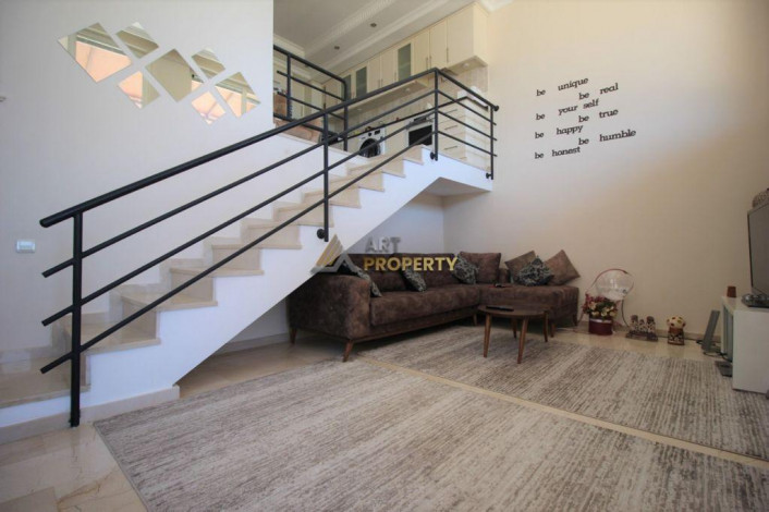 Уютная вилла 2+1 у подножья Торосских гор в центре Алании, 90м2 - Ракурс 9