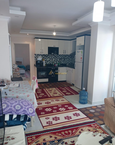 Полностью укомплектованная двухкомнатная квартира в центре Аланьи, 60м2 - Ракурс 16