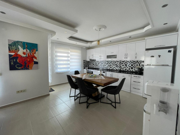 Квартира 3+1 в районе Кестель с частичным видом на море, 250 м2 - Ракурс 60