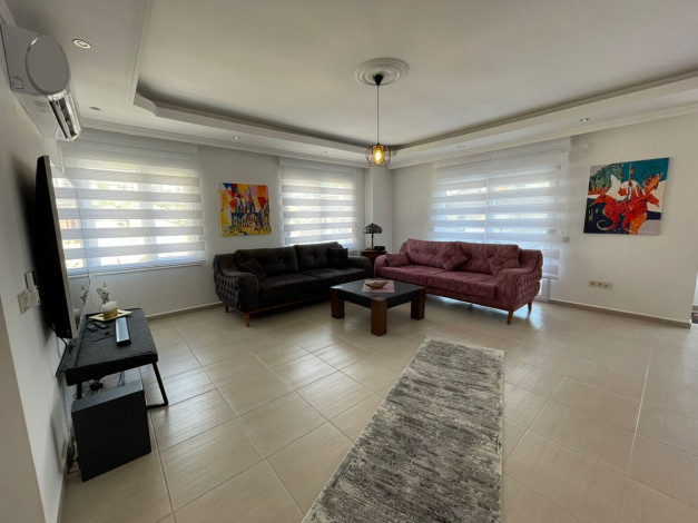 Квартира 3+1 в районе Кестель с частичным видом на море, 250 м2 - Ракурс 63