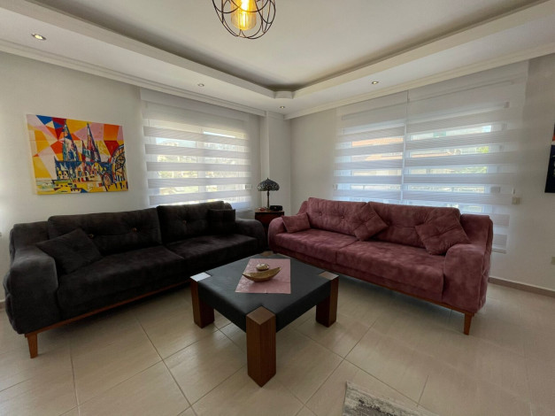 Квартира 3+1 в районе Кестель с частичным видом на море, 250 м2 - Ракурс 64