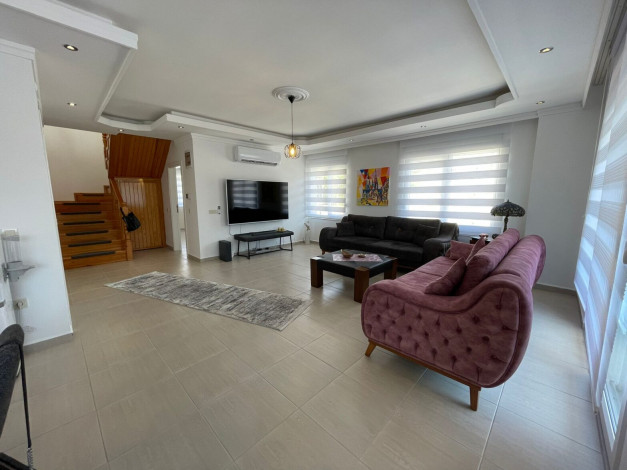 Квартира 3+1 в районе Кестель с частичным видом на море, 250 м2 - Ракурс 66