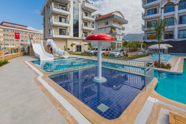 Квартира 1+1 в районе Оба в комплексе с развитой инфраструктурой,  56м2 - Ракурс 4