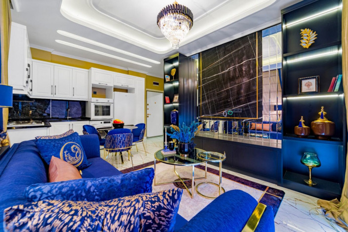 Квартира 1+1 в районе Оба в комплексе с развитой инфраструктурой,  56м2 - Ракурс 5