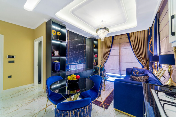 Квартира 1+1 в районе Оба в комплексе с развитой инфраструктурой,  56м2 - Ракурс 8