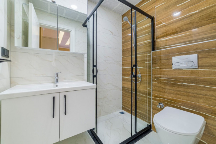 Квартира 1+1 в районе Оба в комплексе с развитой инфраструктурой,  56м2 - Ракурс 13