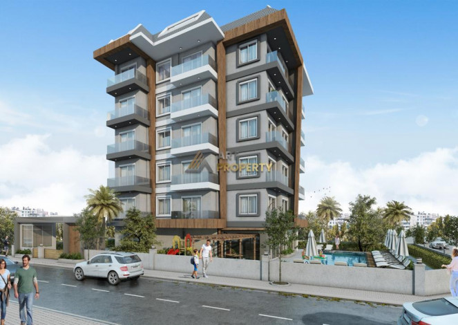 Квартиры в новом комплексе на завершающем этапе строительства в районе Кестель, 70-82 м2 - Ракурс 2