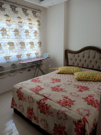 Меблированная двухкомнатная квартира в центре Аланьи в 350 метрах от моря, 45м2 - Ракурс 3