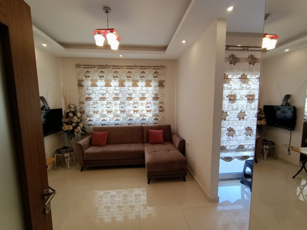 Меблированная двухкомнатная квартира в центре Аланьи в 350 метрах от моря, 45м2 - Ракурс 7