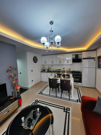 Апартаменты 2+1 с новой мебелью и бытовой техникой рядом с морем в Махмутлар, 70м2 - Ракурс 18