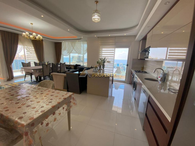 Полностью меблированная квартира в комплексе премиум класса в районе Махмутлар, 186м - Ракурс 3