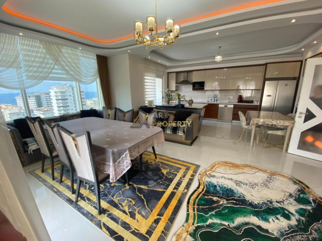 Полностью меблированная квартира в комплексе премиум класса в районе Махмутлар, 186м - Ракурс 7