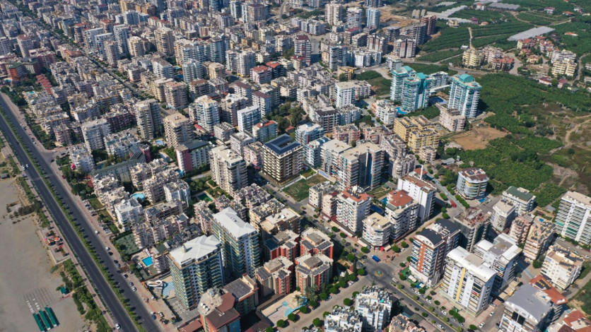 Двухкомнатные апартаменты в 100 метрах от моря, Махмутлар 60м - Ракурс 3