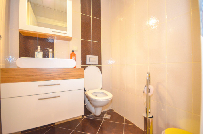 Меблированная светлая квартира 4+1 с видом на Средиземное море на высоком этаже в районе Махмутлар, 240 м2 - Ракурс 11