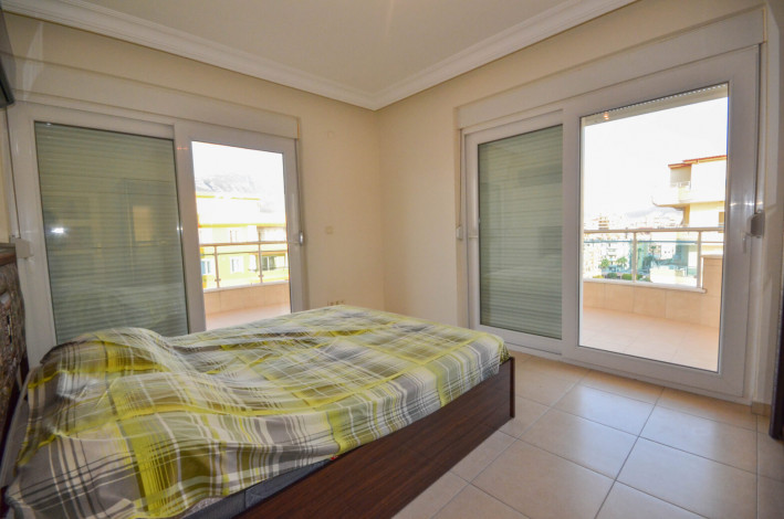 Меблированная светлая квартира 4+1 с видом на Средиземное море на высоком этаже в районе Махмутлар, 240 м2 - Ракурс 23