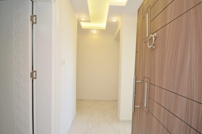 Трехкомнатная квартира с видом на море в комплексе с зеленым садом в Каргыджаке, 105 м2 - Ракурс 10